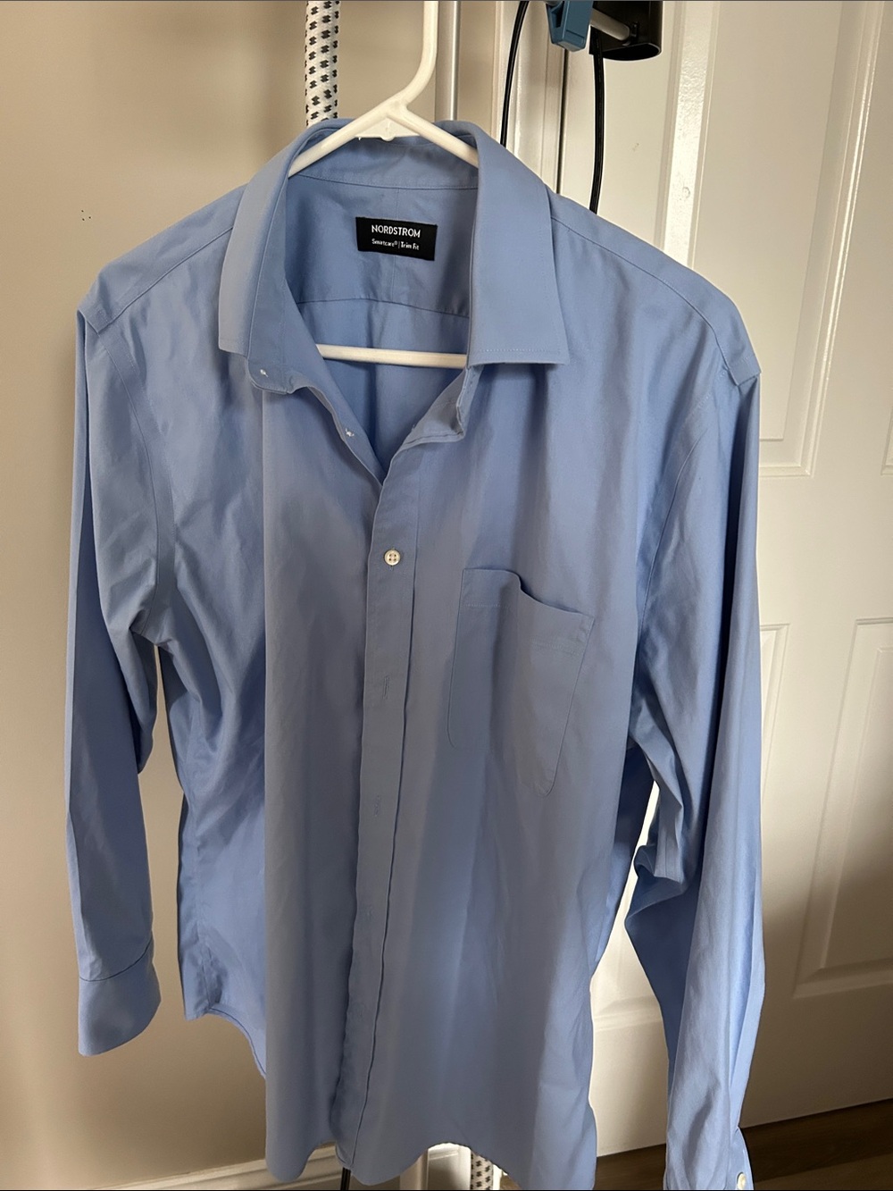 Nordstrom Men’s Blue Dress Shirt - Long Sleeve, size 16 1/2  32/33